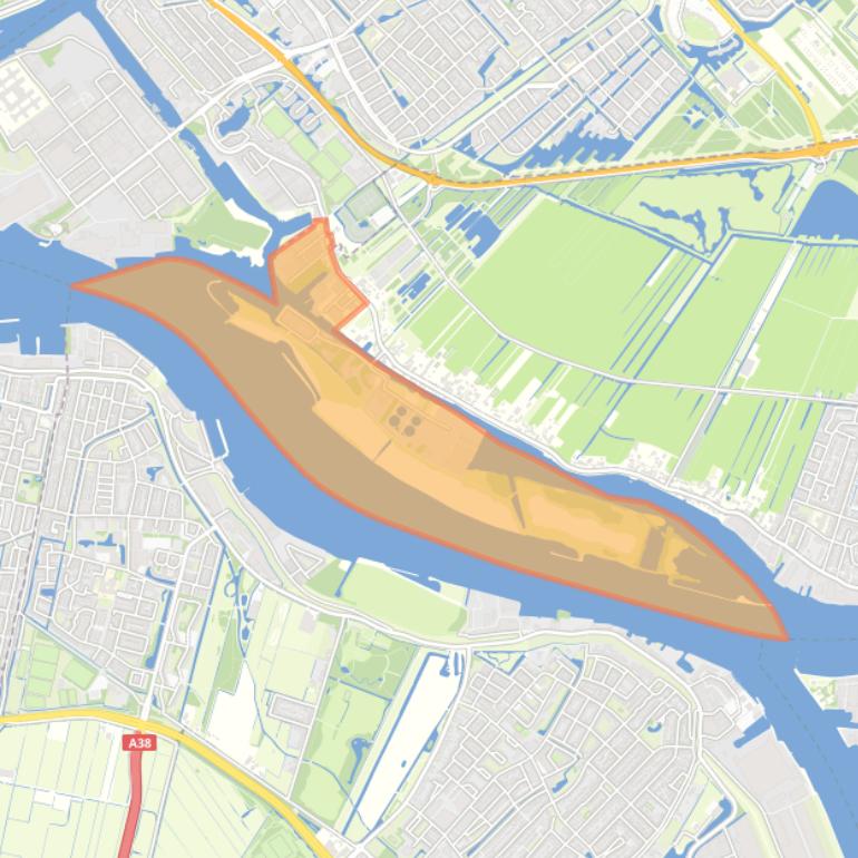 Kaart van de buurt Zaag.