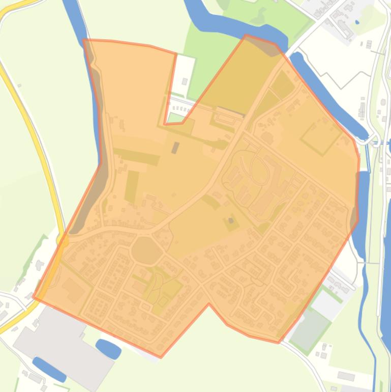 Kaart van de buurt Zanddijk.