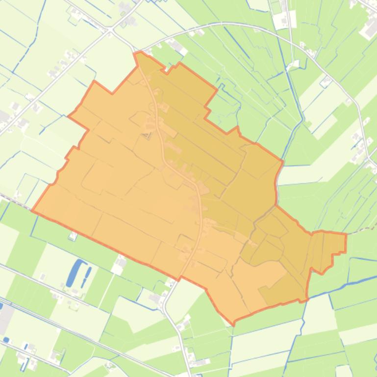 Kaart van de buurt Zandwerven.