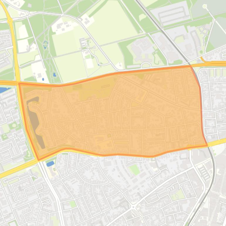 Kaart van de Zeeheldenbuurt.