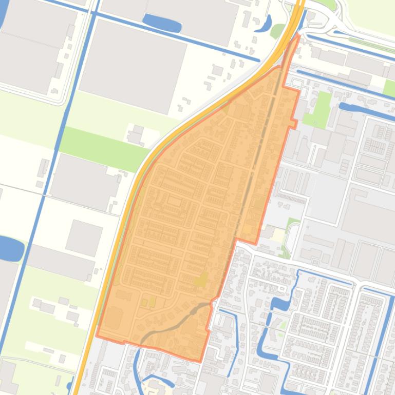 Kaart van de Zeeheldenbuurt.