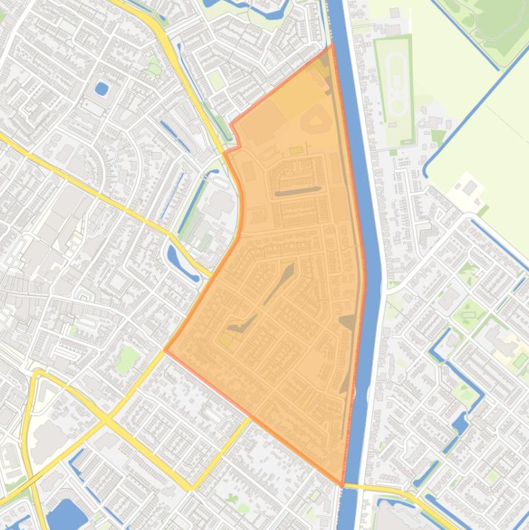 Kaart van de Zeeheldenbuurt.