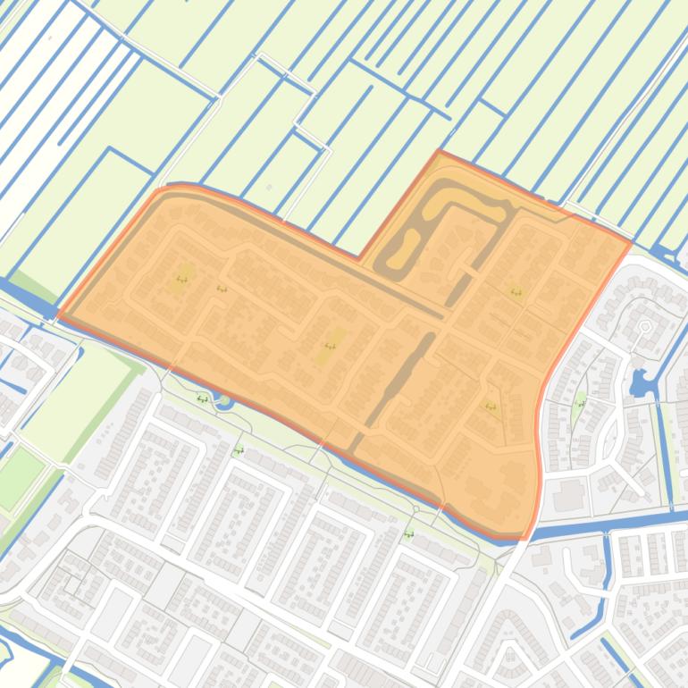 Kaart van de buurt Zeelt.