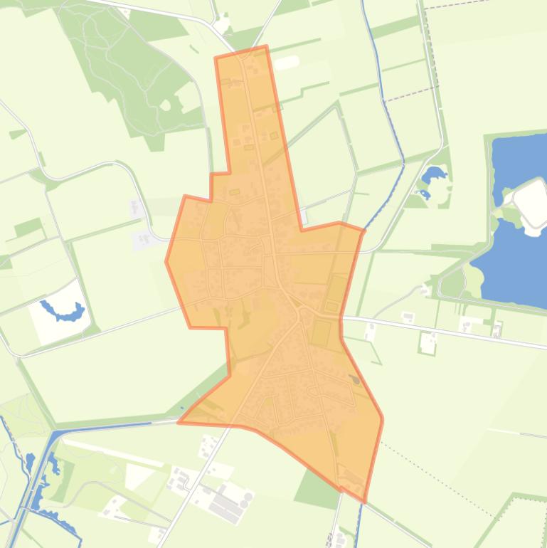 Kaart van de buurt Zeijen.