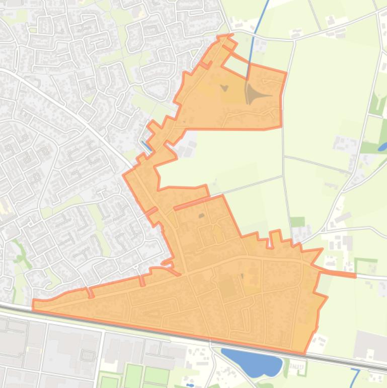 Kaart van de buurt Zeilberg.