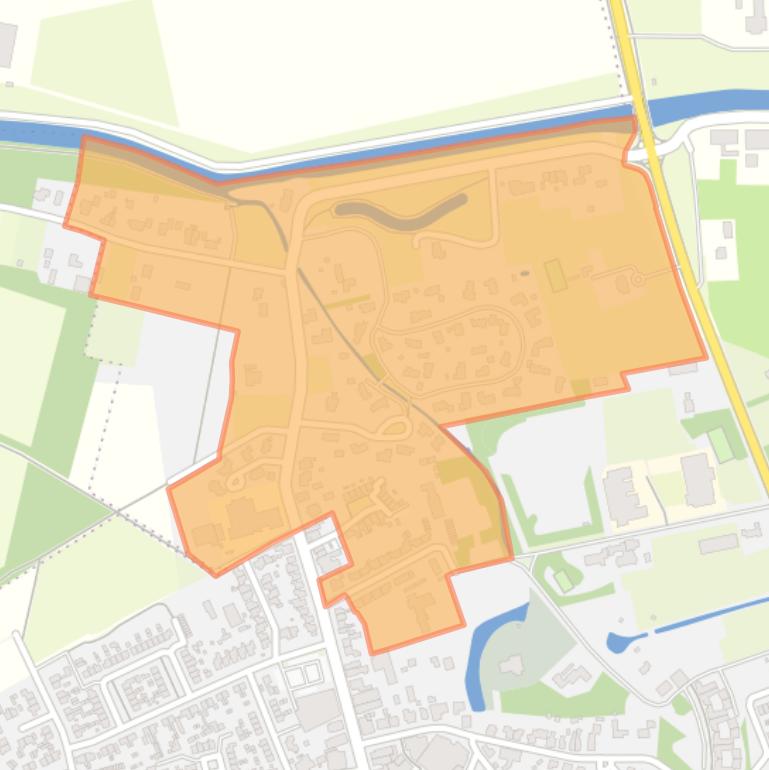 Kaart van de buurt Zetten Noord-Magdalena.