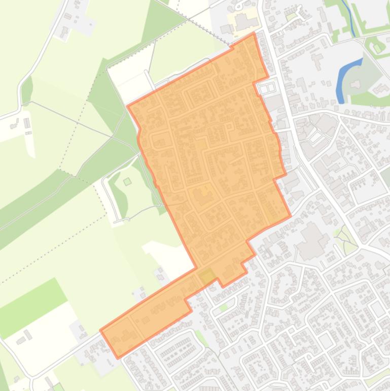 Kaart van de buurt Zetten NoordWest.