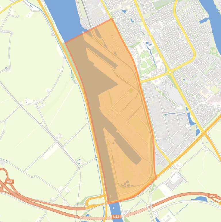 Kaart van de buurt Zevenaar.