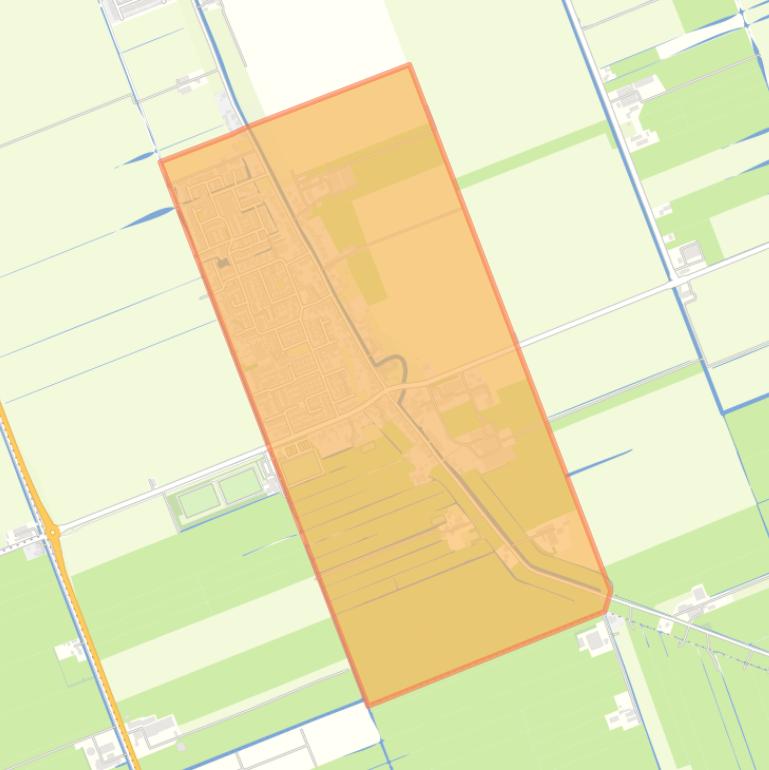 Kaart van de buurt Zevenhoven.