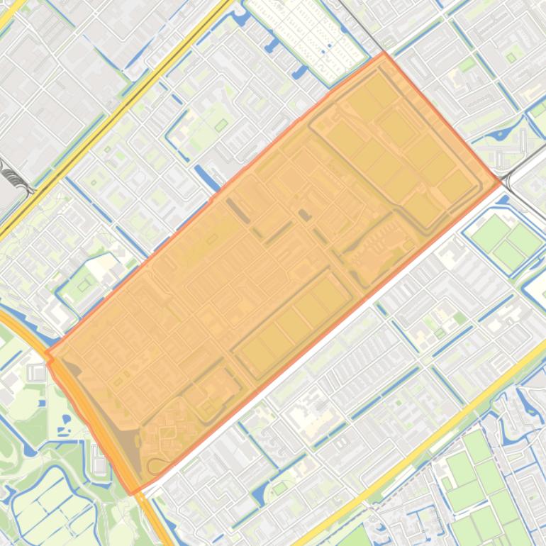 Kaart van de buurt Zijden Steden en Zichten.