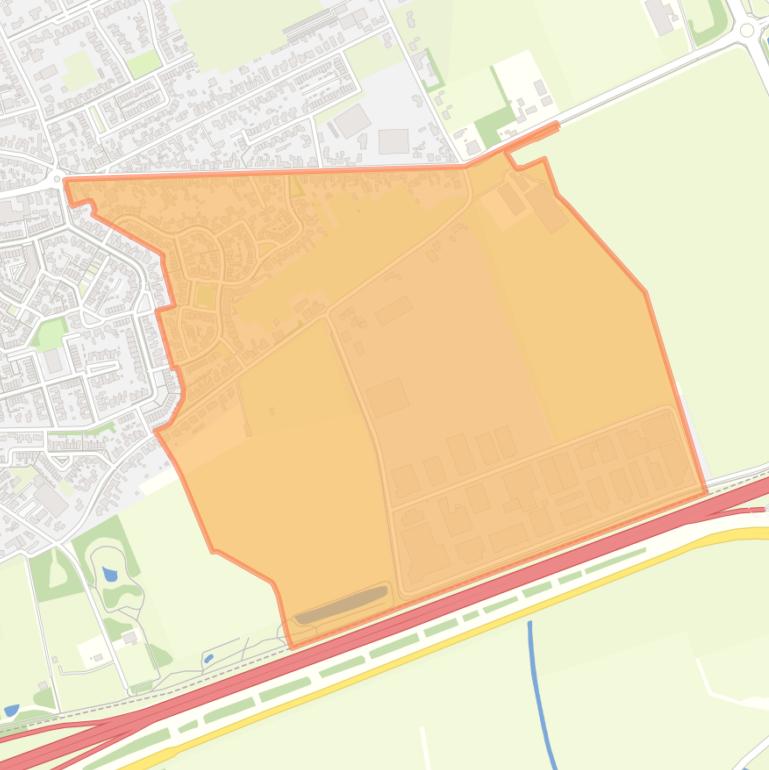 Kaart van de buurt Zilverberg.