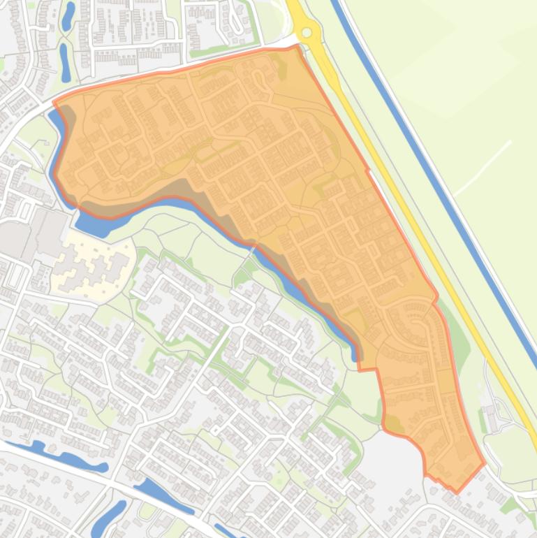 Kaart van de buurt Zilverkamp 2e fase-Rietbaan.