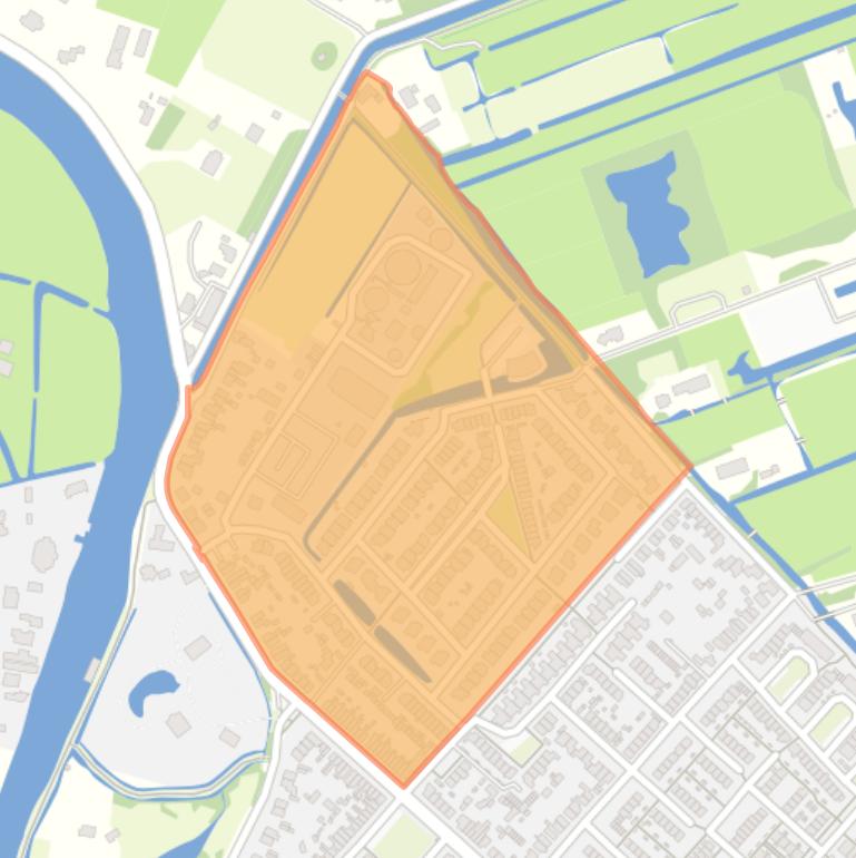 Kaart van de buurt Zogwetering.