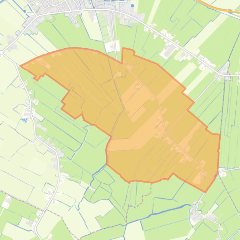 Kaart van de buurt Zomerdijk.