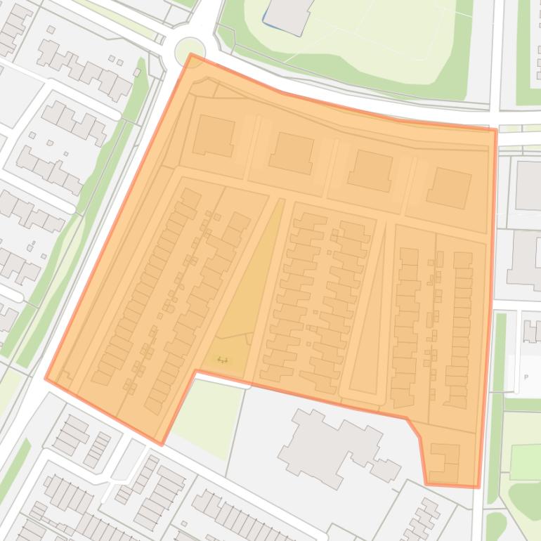 Kaart van de buurt Zonneveld.