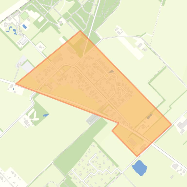 Kaart van de buurt Zorgvlied.