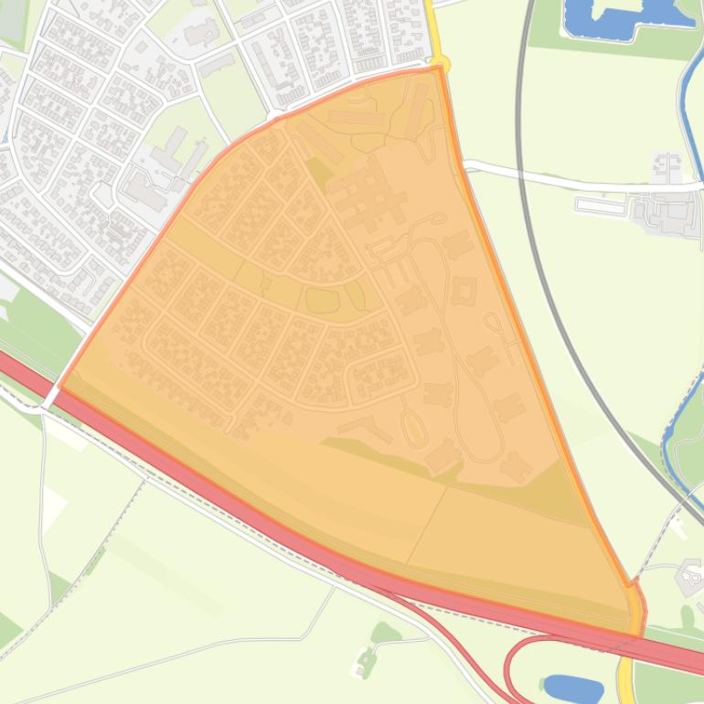 Kaart van de buurt Zuid (Klein Europa).