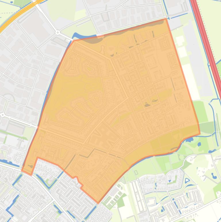 Kaart van de buurt Zuidbroek - Mozaïek & Rooster.