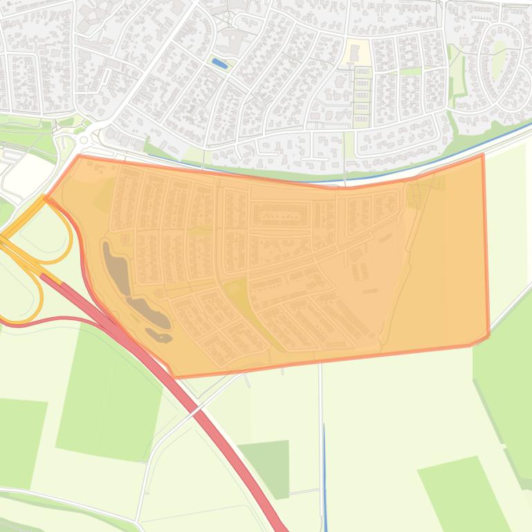 Kaart van de buurt Zuidbroek.