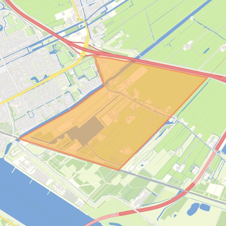 Kaart van de Zuidbuurt.