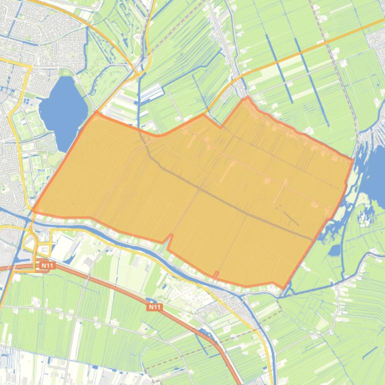 Kaart van de buurt Zuideinde.