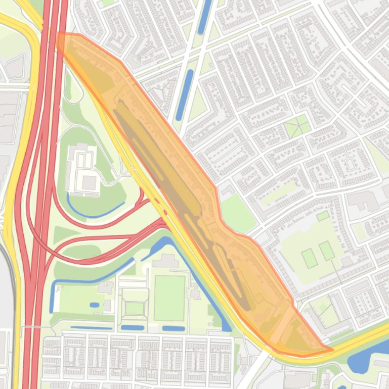 Kaart van de buurt Zuidendijk.