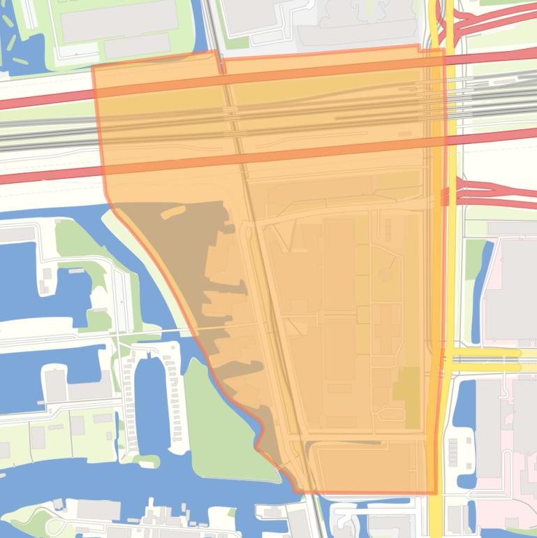 Kaart van de buurt Zuiderhof.