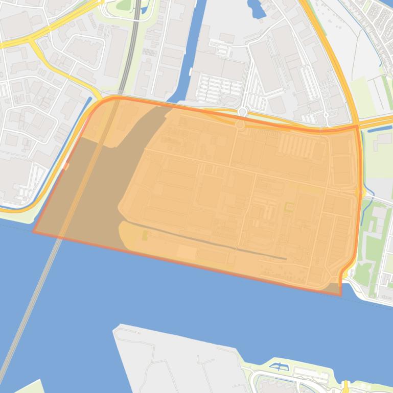 Kaart van de buurt Zuiderhout.