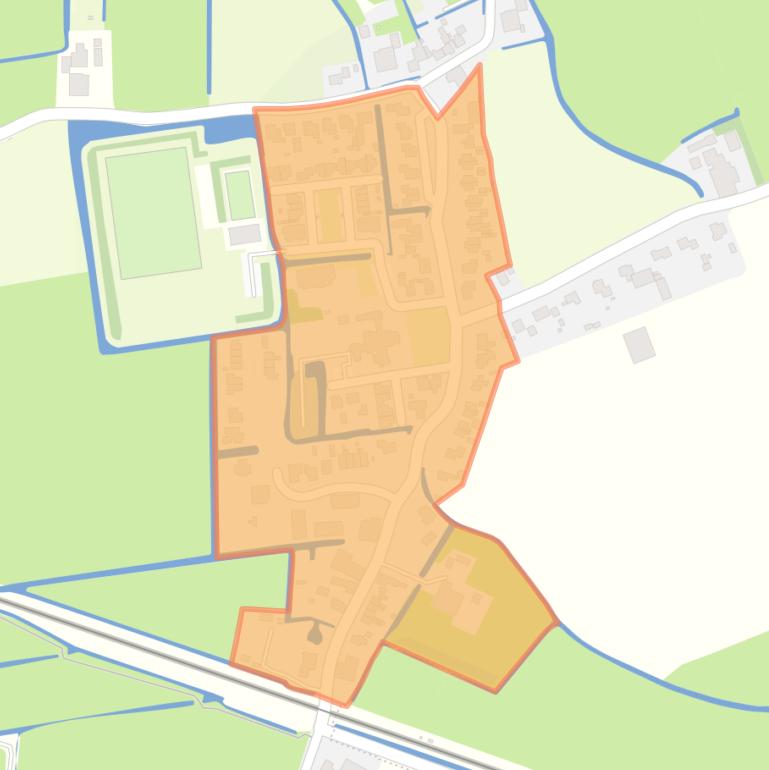Kaart van de buurt Zuidermeerweg en omgeving.
