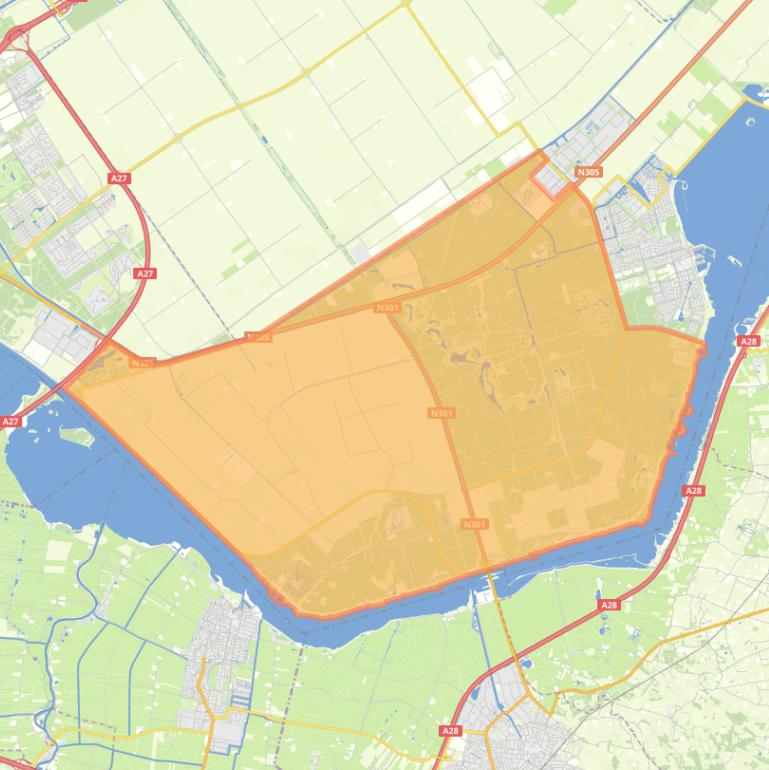 Kaart van de buurt Zuidlob.