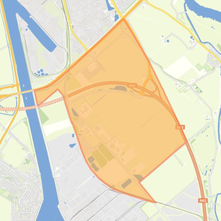 Kaart van de buurt Zuidpoort.