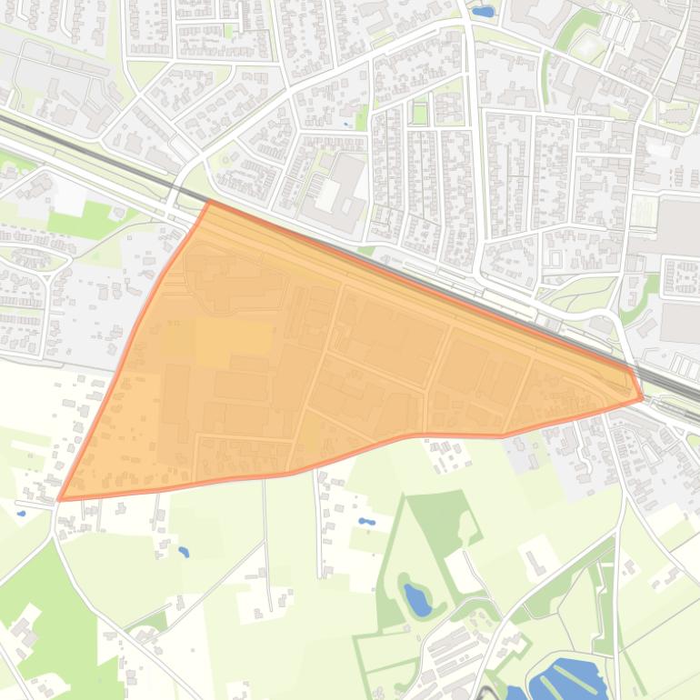 Kaart van de buurt Zuidspoor.