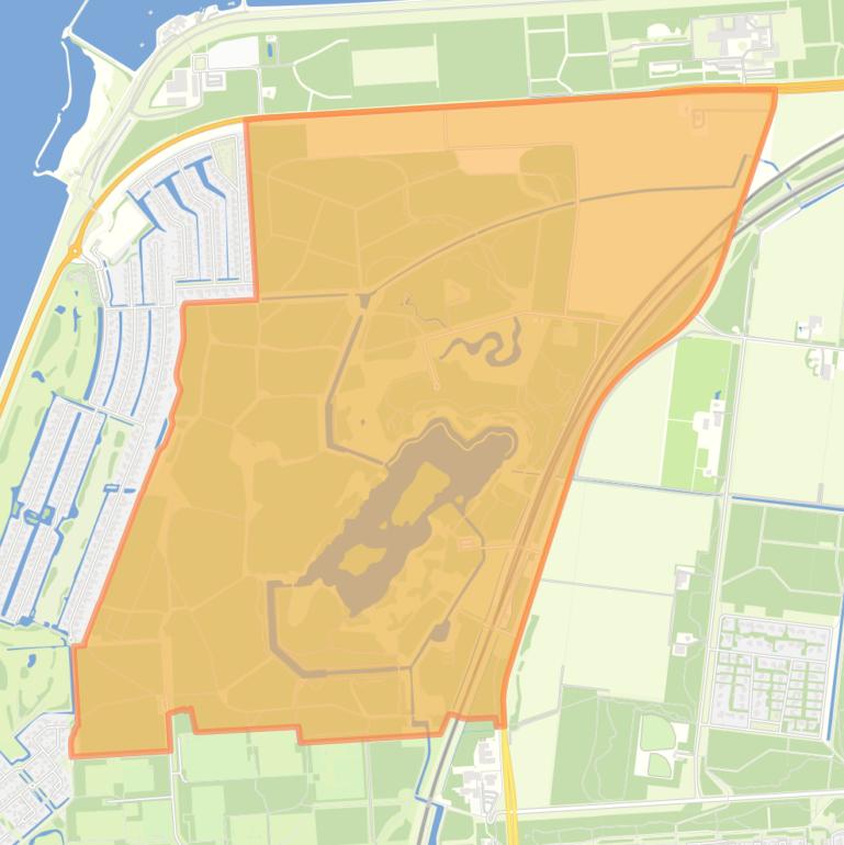 Kaart van de buurt Zuigerplaspark.