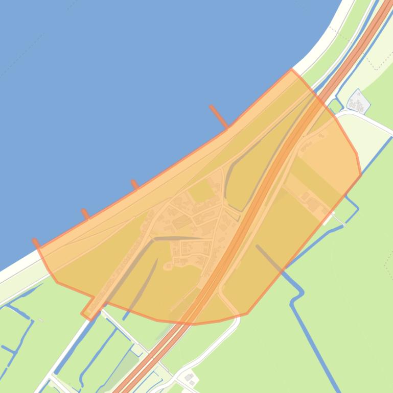 Kaart van de buurt Zurich.