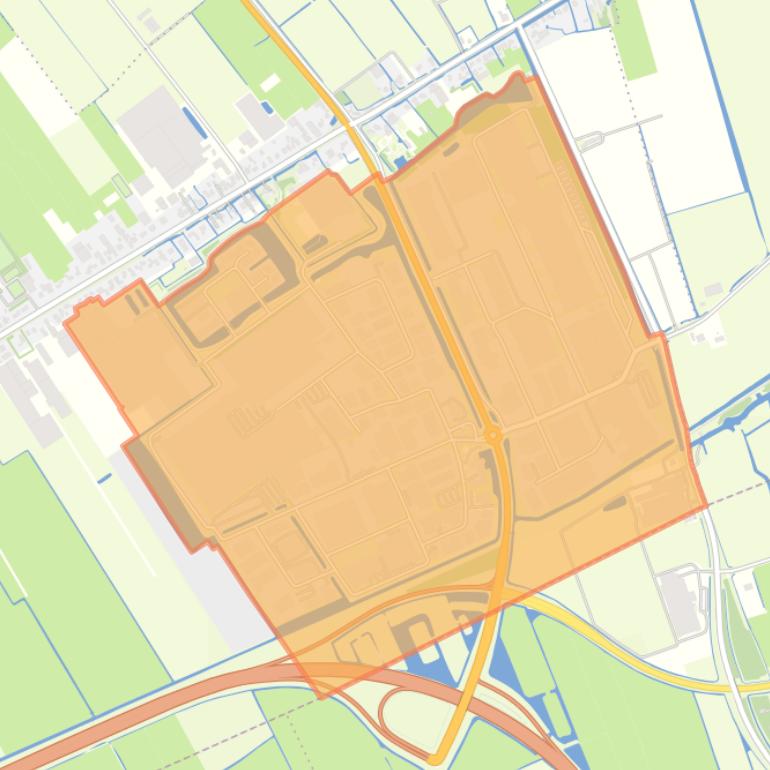 Kaart van de buurt Zwaagdijk-Oost Bedrijventerrein.