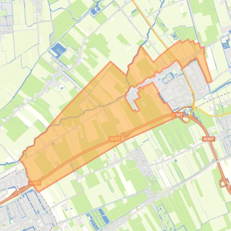 Kaart van de buurt Zwaagdijk-Oost Buitengebied.
