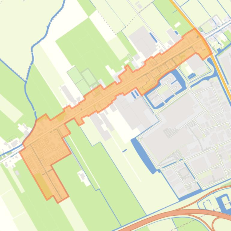 Kaart van de buurt Zwaagdijk-Oost Centrum.