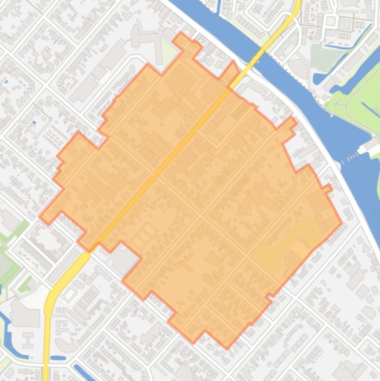 Kaart van de buurt Zwanenburg Noordoost.