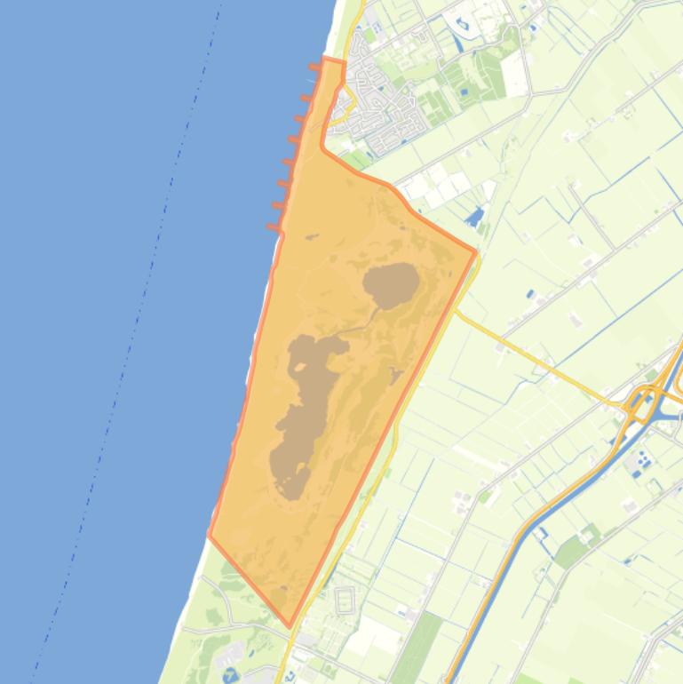 Kaart van de buurt Zwanenwater.