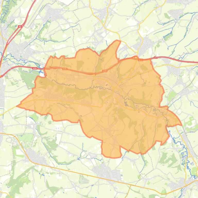Kaart van postcodegebied 6301PT.