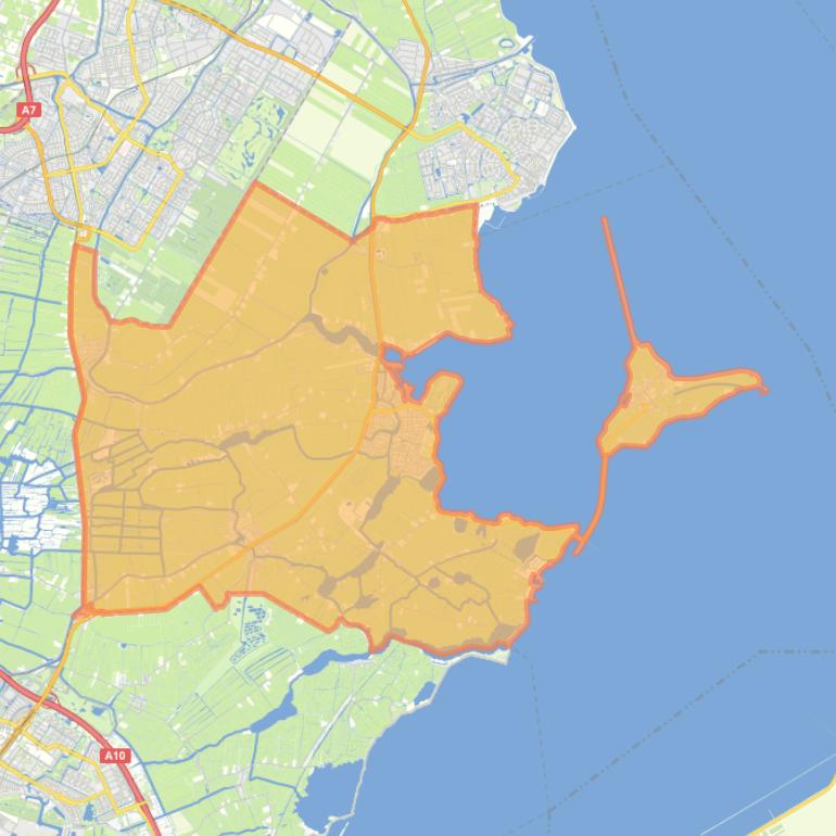 Kaart van postcodegebied 1141PX.