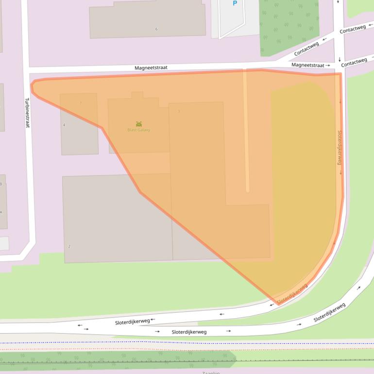 Kaart van postcodegebied 1014CC.