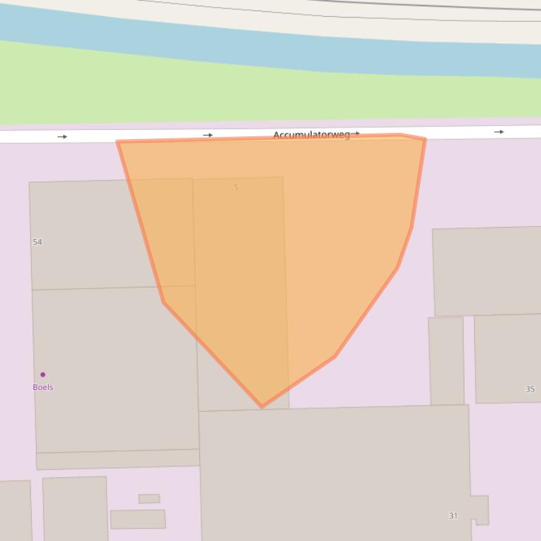 Kaart van postcodegebied 1014CE.