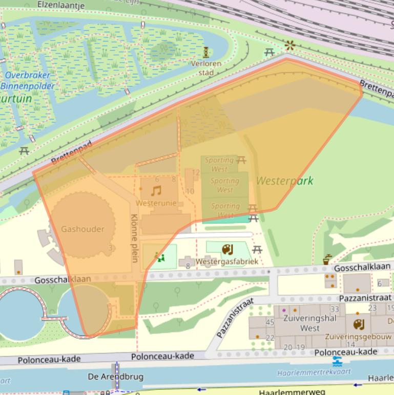 Kaart van postcodegebied 1014DD.