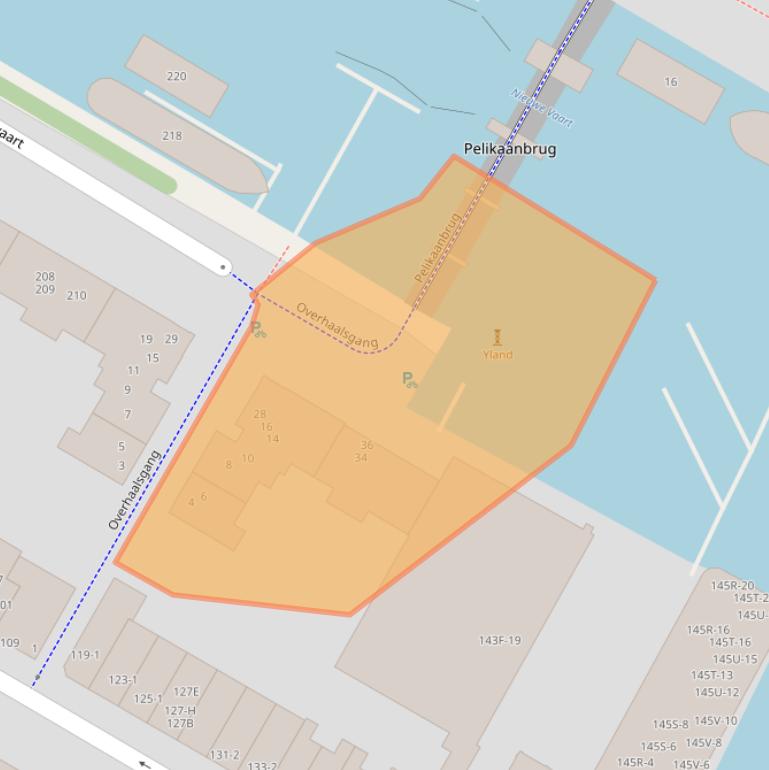 Kaart van postcodegebied 1018ZT.