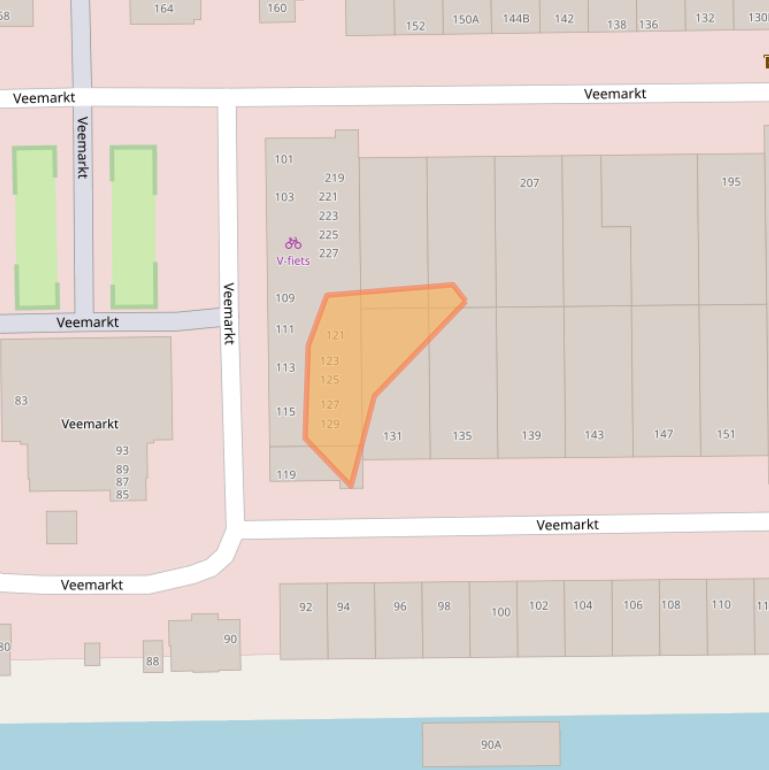 Kaart van postcodegebied 1019CB.