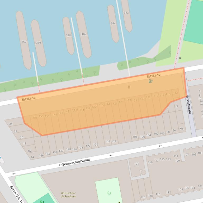 Kaart van postcodegebied 1019ED.