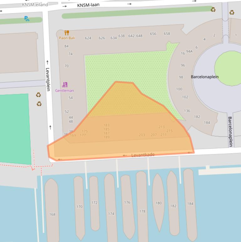 Kaart van postcodegebied 1019ME.