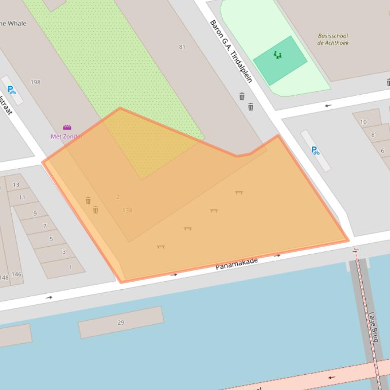 Kaart van postcodegebied 1019TX.