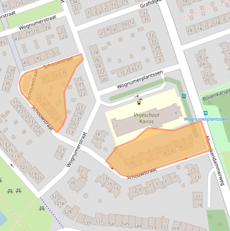 Kaart van postcodegebied 1023CV.